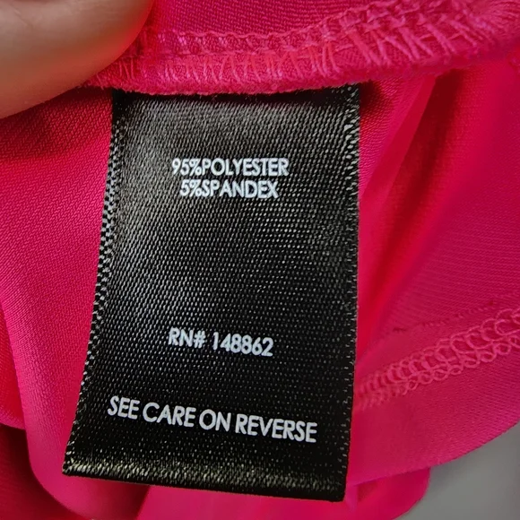 Torrid Women's Plus Size 5x Flowy Bright Hot Pink Tank Top - Picture 7 of 10